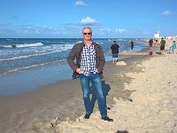 Nordsee 2017 Joerg (18)  einer der Piloten am Strand